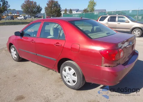 2006 Toyota Corolla Ce from USA, damaged, VIN 2T1BR32E26C592153